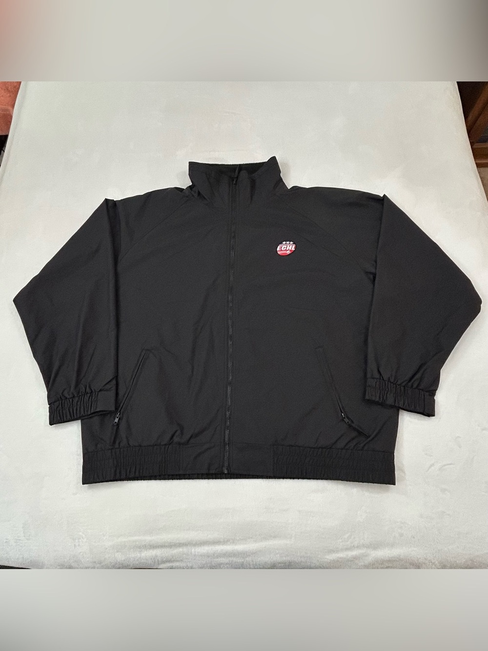 Port Authority ECHL East Coast Hockey League Fleece Inner Zip Up Jacket Men 3XL